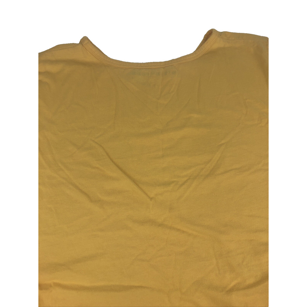 Bit & Bridle Women's Shirt XL Yellow Graphic Country Western TShirt Short Sleeve - Picture 9 of 12
